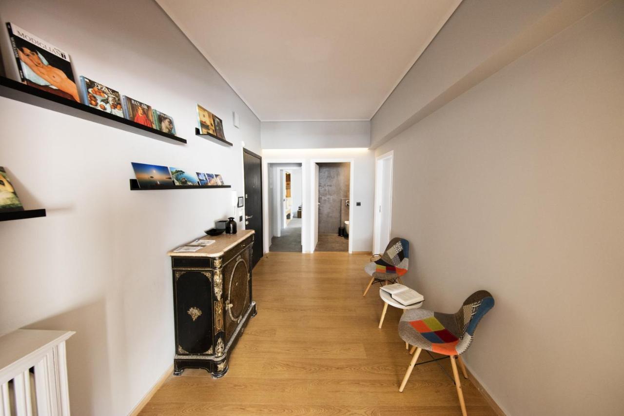 Super Modern Minimal Flat Nr Metro & Arch. Museum Daire Atina Dış mekan fotoğraf